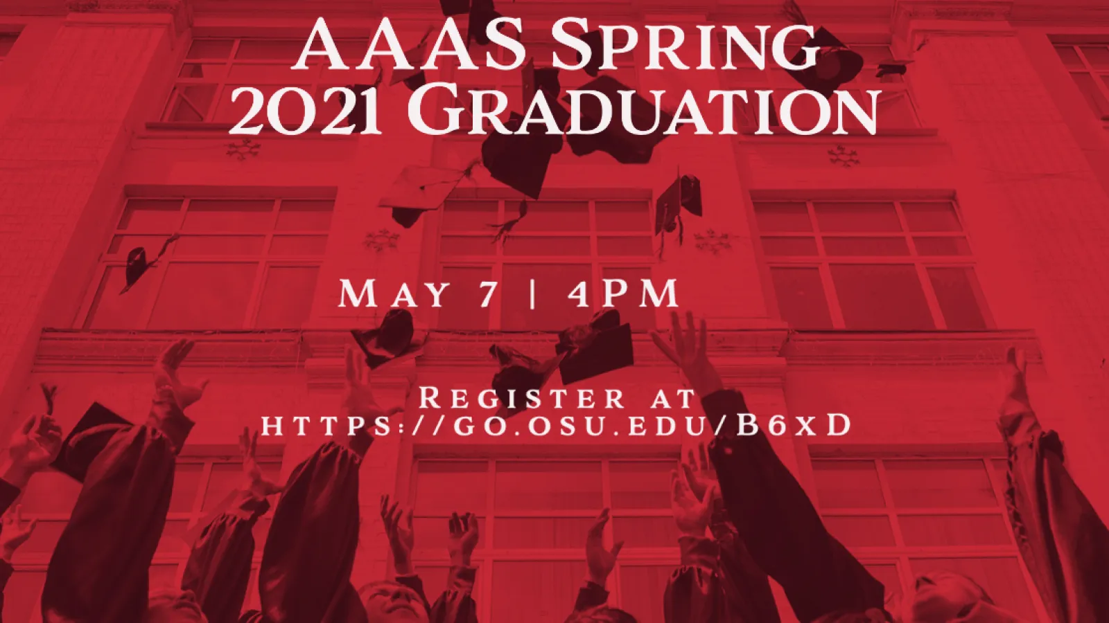 Graduation flier