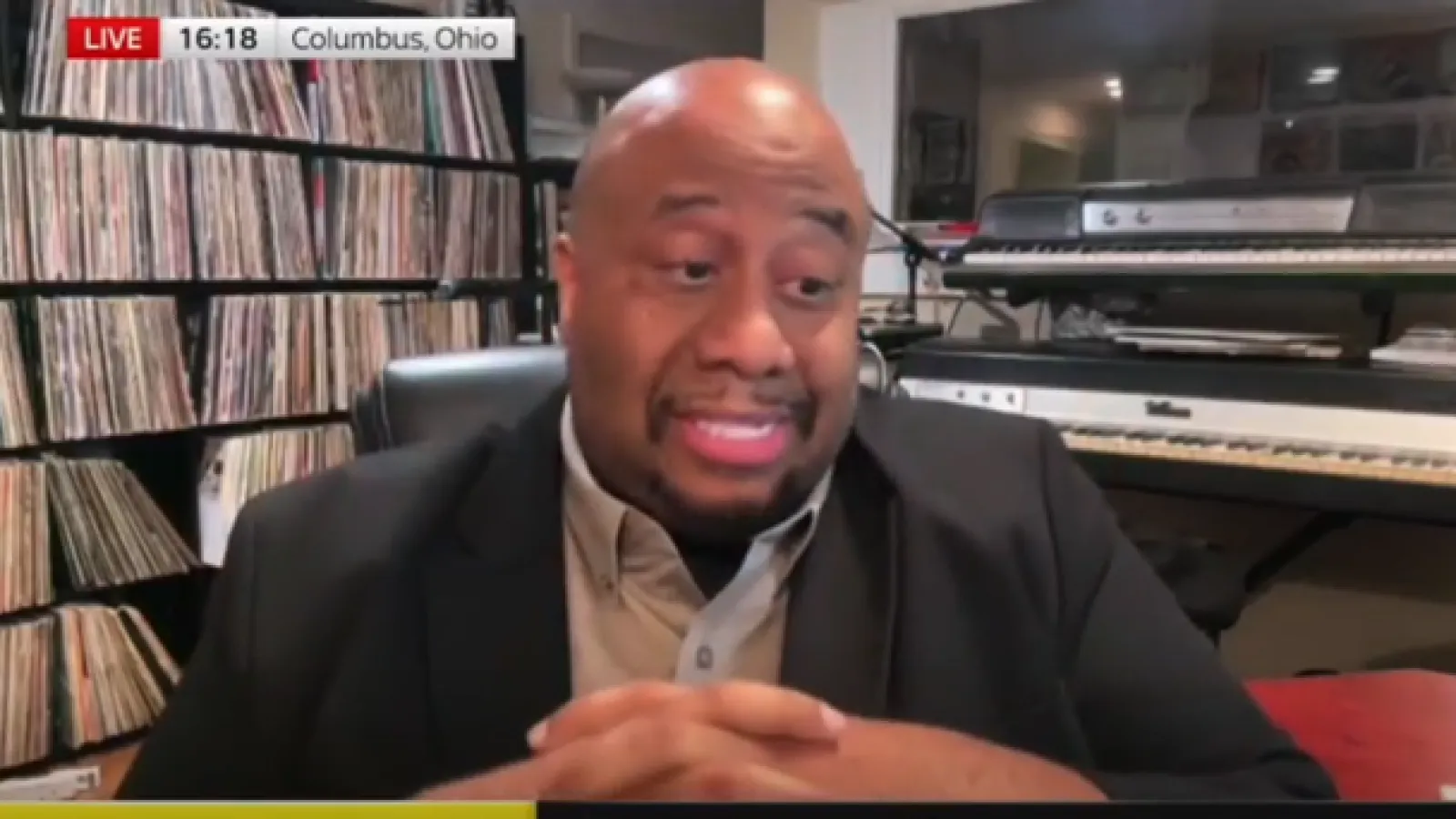 Dr. Jason Rawls being interviewed about Diddy Verdict